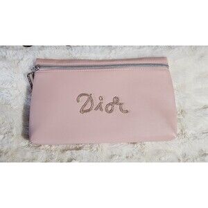 Dior Blush Pink Cosmetic Bag Pouch Limited Edition NWB NEW Christian Dior